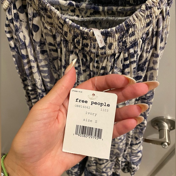 NWT Free People Beach Day Mini Dress - Picture 7 of 8